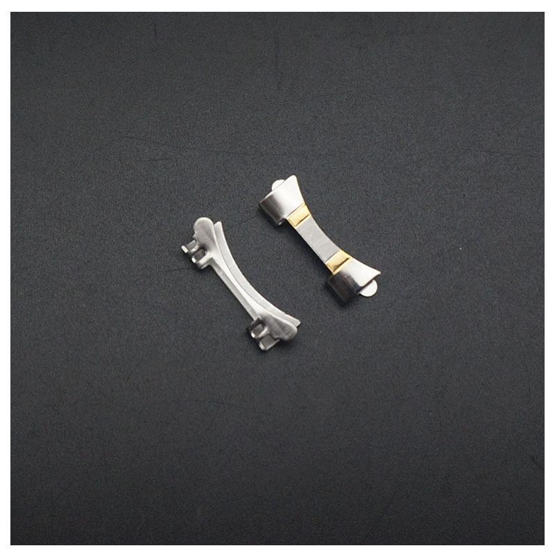 18 20 21 22 24mm Strap Metal Arc Connector For Samsung Amazfit Xiaomi Garmin Connector Stainless Steel Smartwatch Watch Band