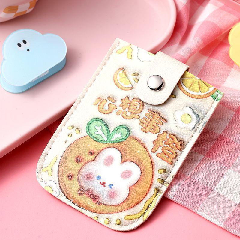 

Women s Cute Cartoon Card Holder with Multi Slots and Large Capacity 10x7.5x1 cm