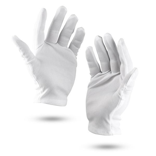Working Gloves 8 pairs Lightweight Nylon Protective Glove Film Handling Glove White Working Gloves 8 pairs Lightweight Nylon Protective Glove Film Handling Glove White