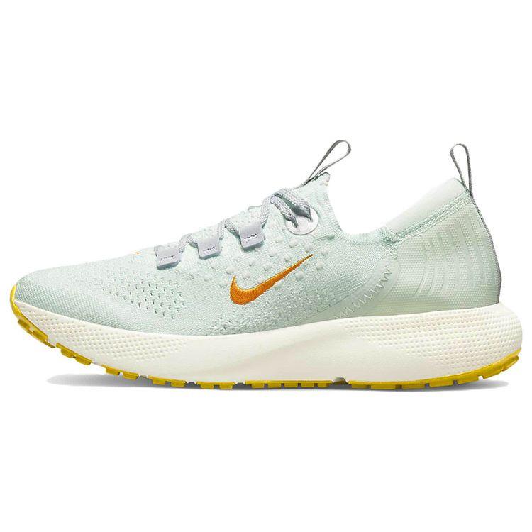 

Nike React Escape Run 1 Flyknit Повседневные кроссовки для бега Женские кроссовки Зеленый Оранжевый DC4269-300 36.5