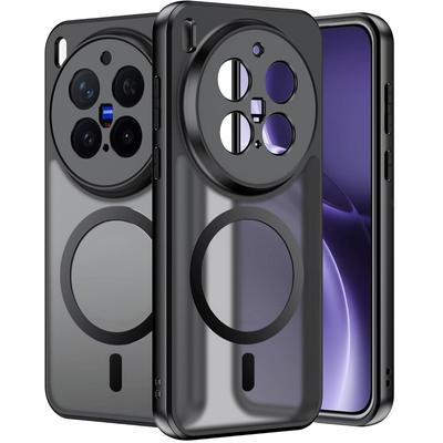 Case for Vivo X300 Pro, for MagSafe, ERBORD Matt Case, Black