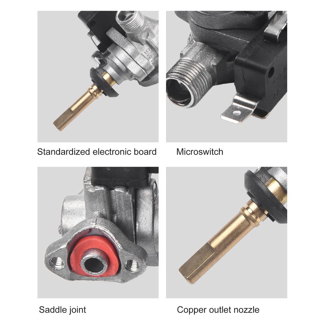 Regulating System Pressure Reducer Safety Valve Pressure Reducer Pressure Reducer Top Rotation Design Water Heater GasStove