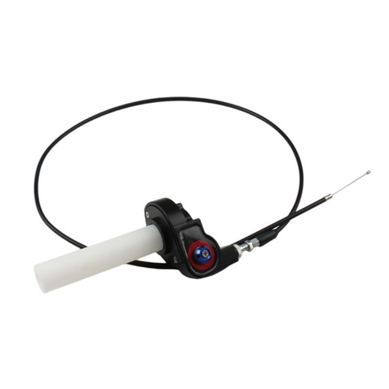 Universal Throttle Accelerator Handle Grips and Cable Set Motorbike Accessories 22mm 7/8'' Handlebar Grip