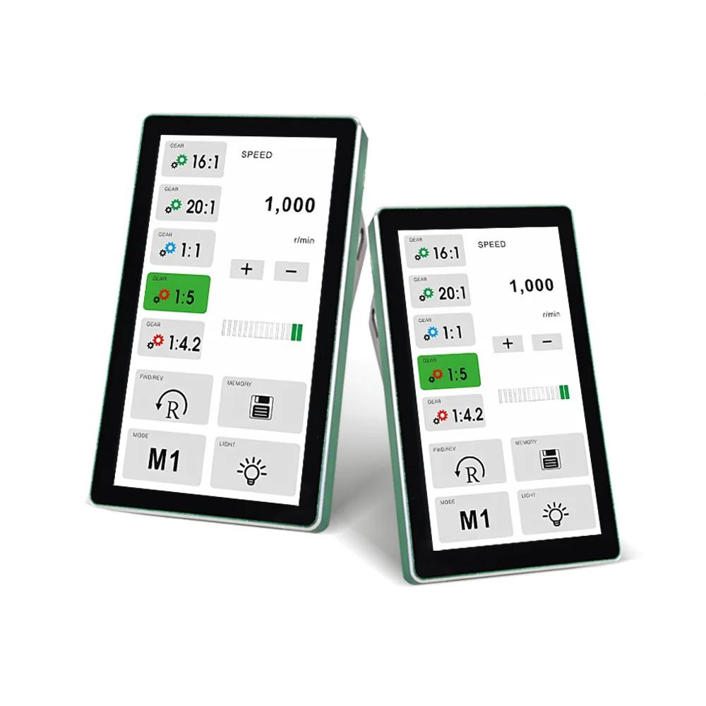 Dental Full Touch Color Screen Brushless Micromotor Built-in Electric Motor Micro Power Multiple Modes Dentist Equipment