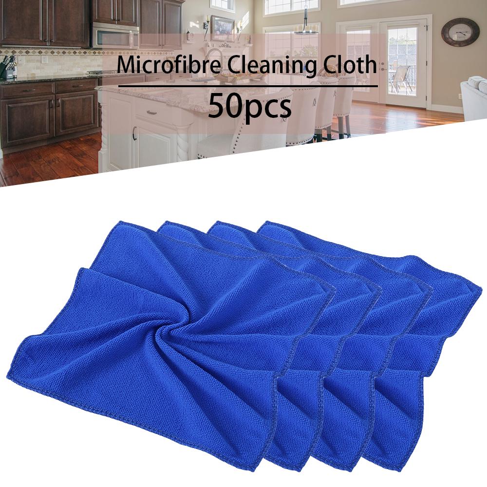 5/50pcs Washing Cloth Towel Duster Microfiber Car Cleaning Towel Soft Cloth Home Cleaning Micro Fiber Towel Car Washing Glass