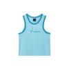 Alphanumeric Print Sports Tank Top Women Tops Light-Blue DZ3370-464