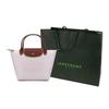 Longchamp Le Pliage 23 Short Handle Canvas And Leather Tote Bag Small Women tote bags Paper 1621089555