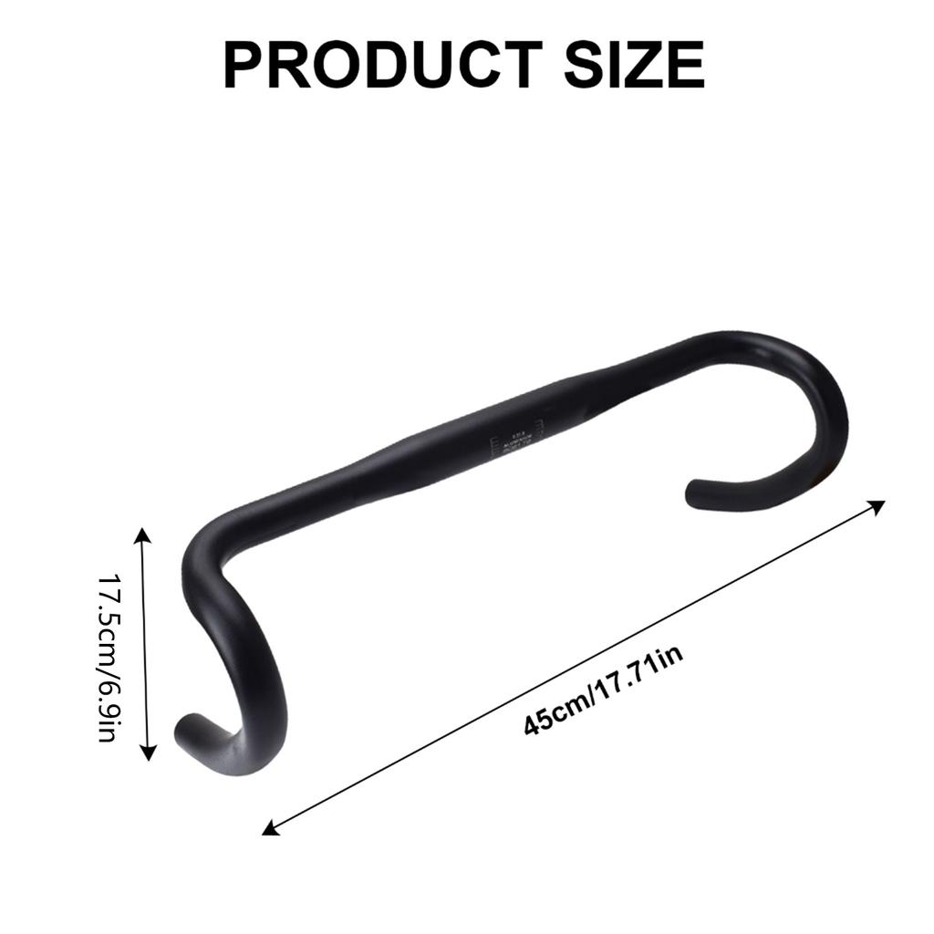 Aluminum Alloy Road Bike Drop Bar Road Bicycles Bent Bar Bicycles Flare Drop Bar Bent Handlebar Road Bikes Fixed Gear