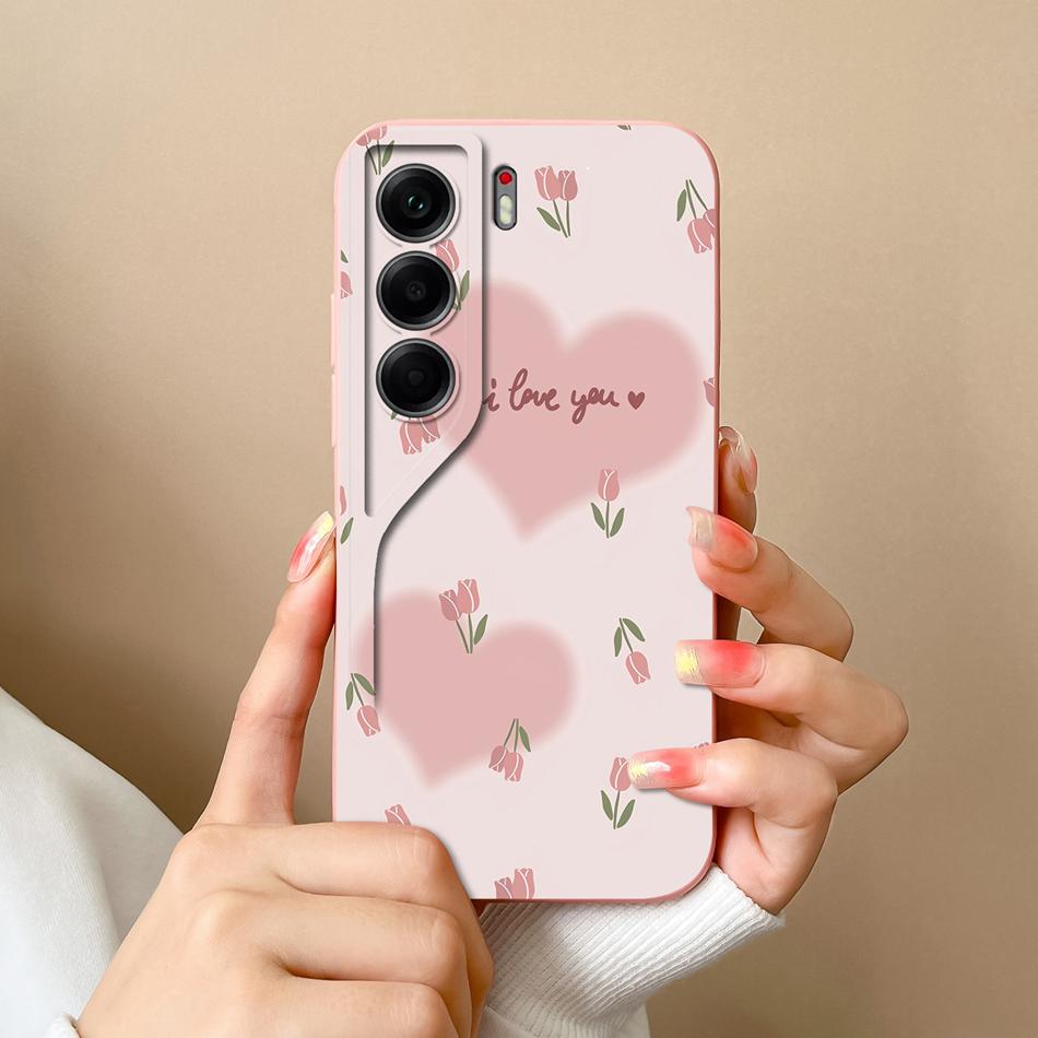 For Tecno Camon 40 Pro Phone Case Cute Animals Soft Back Cover Liquid Silicone Phone Shell For Camon40 Pro 4G 5G Anti Drop Funda