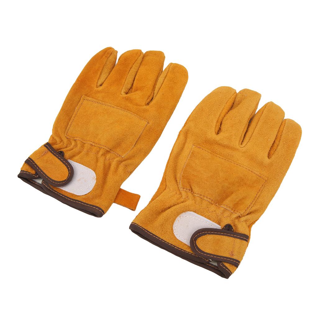 1 Pair of Heat Resistant Gloves  proof Flame Retardant Non Scalding for BBQ Grill Short