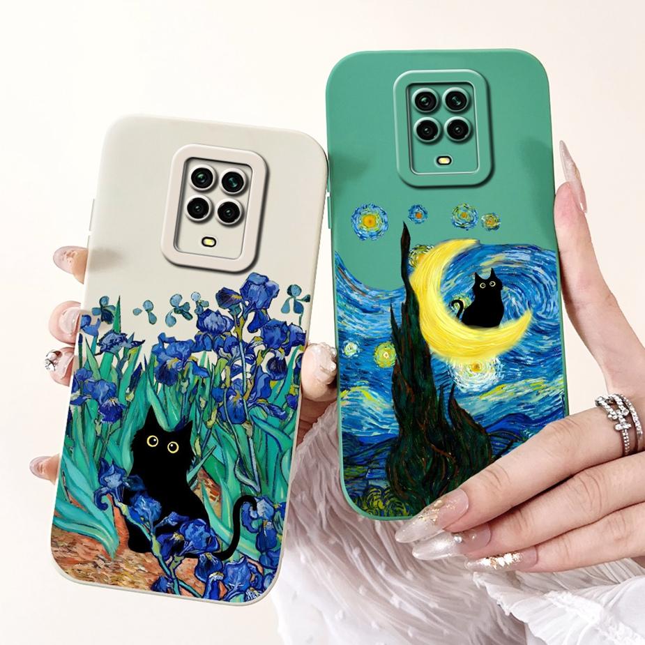 For Xiaomi Redmi Note 9 Pro Case Note 9S New Fashion Painted Cover Soft TPU Shockproof Phone Case For Redmi Note 9 Pro Max Shell