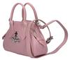 Vivienne Westwood PU Grain Mini Yasmine Shoulder Bag In Pink Grain (5C010006W S000D) (PU G402)