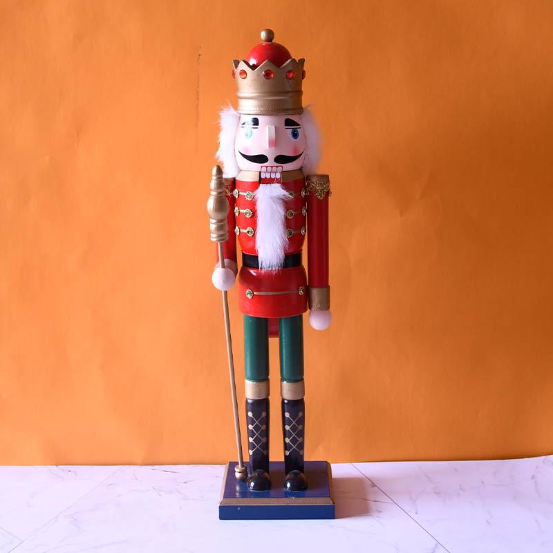 

20 Wooden Nutcracker Christmas Decoration Ornament Puppet Height 50CM