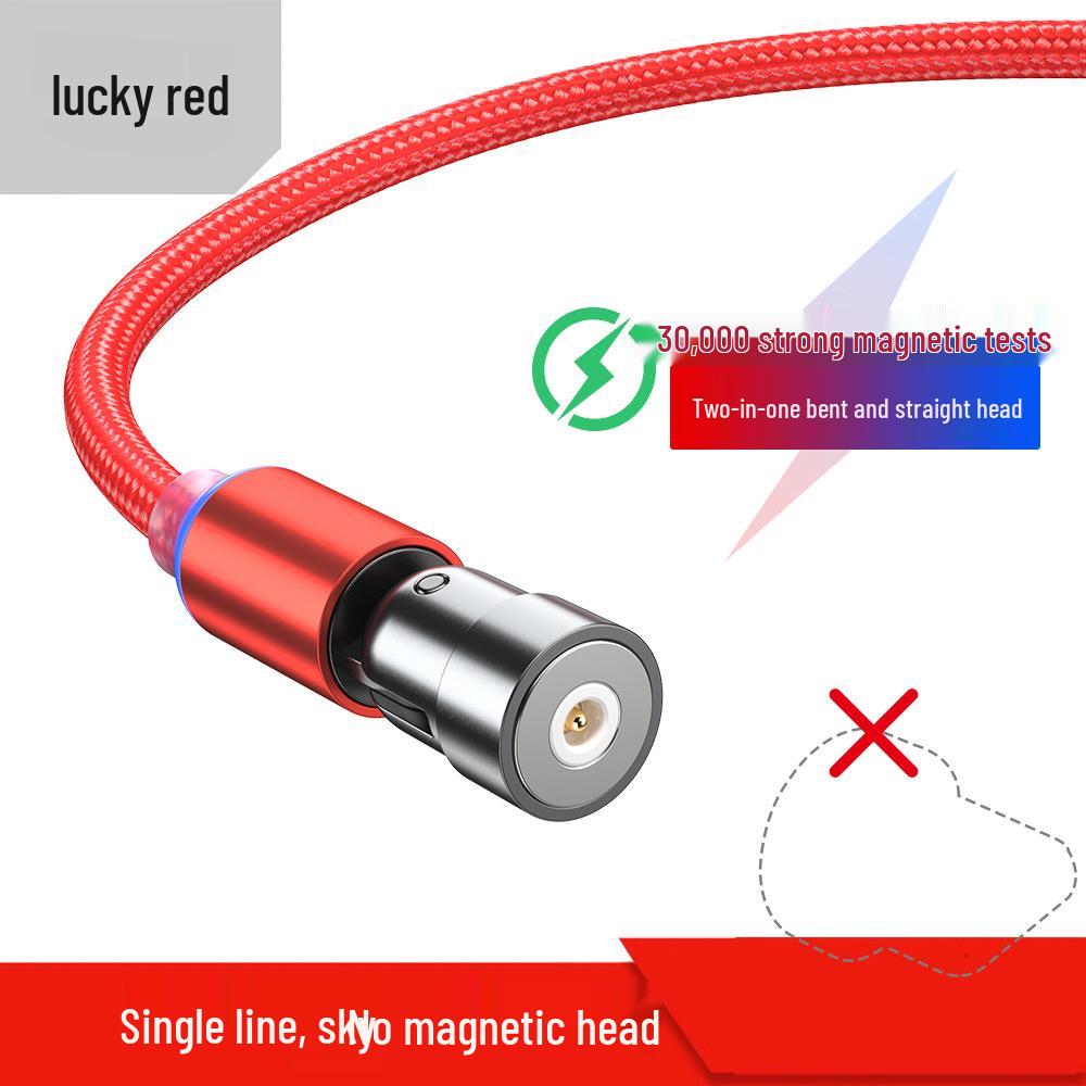 New 540° Rotating Magnetic Charging Cable for Apple, Android, Type-C & Huawei Devices