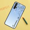 Personalised Glitter Name Case For Huawei Nova Y90 Y70 Y61 Y60 9 10 SE Nova 5T 11i 8i 7i 3i P20 P40 P30 Lite P60 Pro
