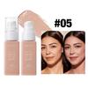 8 Shade Liquid Foundation with Long Lasting Oil Control Concealing Hydrating Lightweight Fine Texture and Non Cakey 1PCS