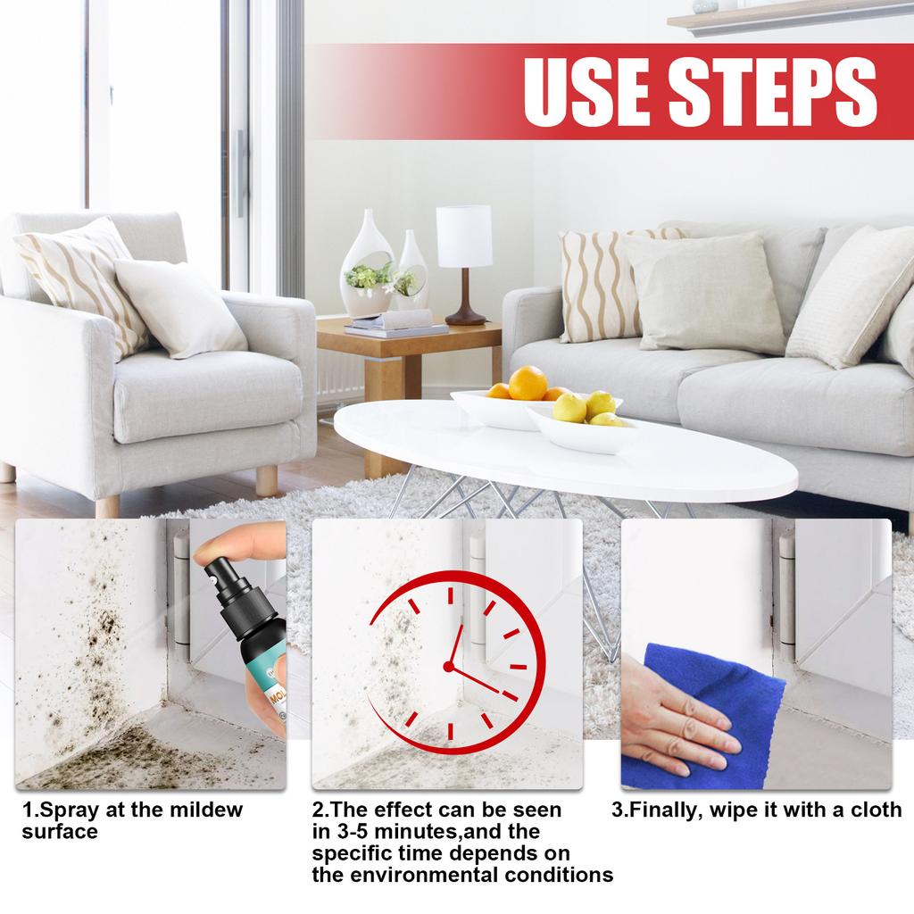 Cheap Mould Remove Spray Mould Cleaner Foam Eliminate, Kill and Prevent Mould Remover Joom