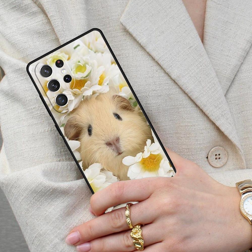 Hamster Guinea Pig Cell Phone Case for Samsung Galaxy S26 Ultra S25 S24 S23 S22 S21 S20 Note10 Cover
