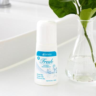 Deodorant Mineral Natural Grahams Fresh Roll-On 65ml Natural 100 Alege 1