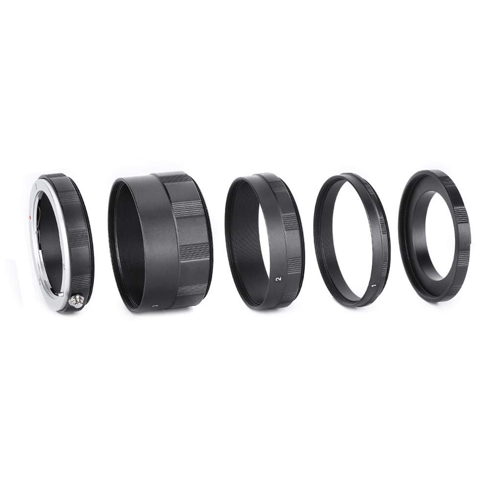Lens Ring Extension Adapter Manual Super Macro for Sony Mirrorless Bellows Photography Black Close-up Tube, Focus, Photography, Professional, E-Mount