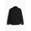 H M Regular Fit deniM sHirt Black