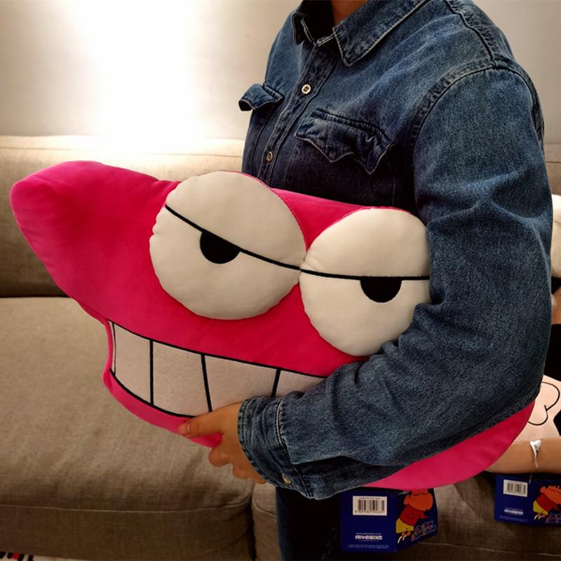 Plush Shinchan Crayon Car Pillow With Pp Cotton For Vehicle Interior Decor