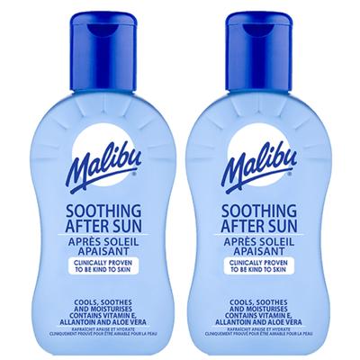 Malibu After Sun Lotion 100ml X2pcs