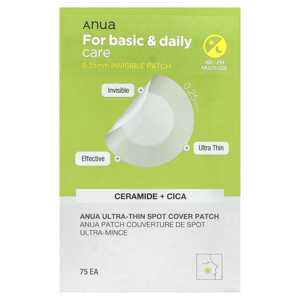 Anua Ultra-Thin Spot Cover Patches, 75 Count