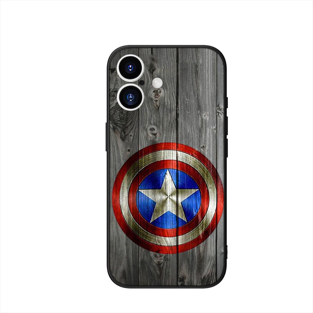Captain America Shield Marvel Case for Motorola Moto G54 G05 G24 G55 G75 G85 G15 G57 G86 Power Edge 50 30 Ultra Fusion neo Pro