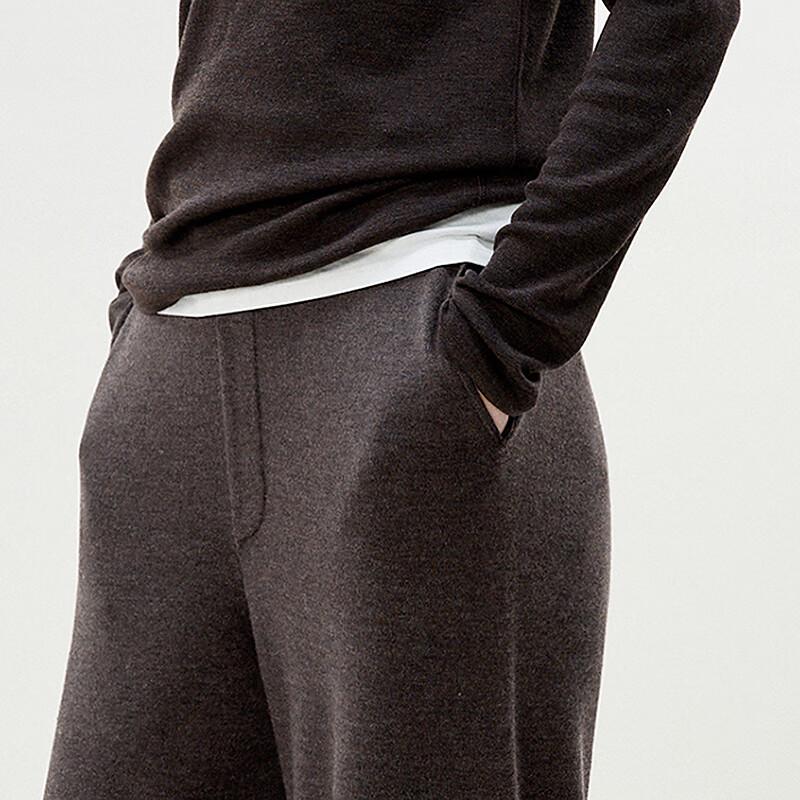 LESS 2025 Spring Straight Loose Casual Trousers