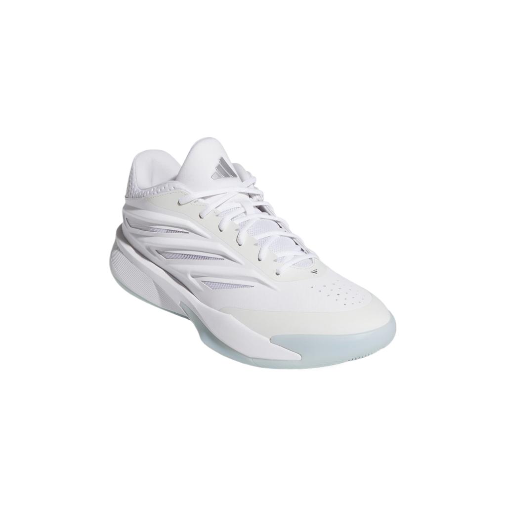 Adidas CRAZY ENERGY Basketball Shoes Unisex Low Top Cloud White/Silver Metal Paint/Cloud White KI6749