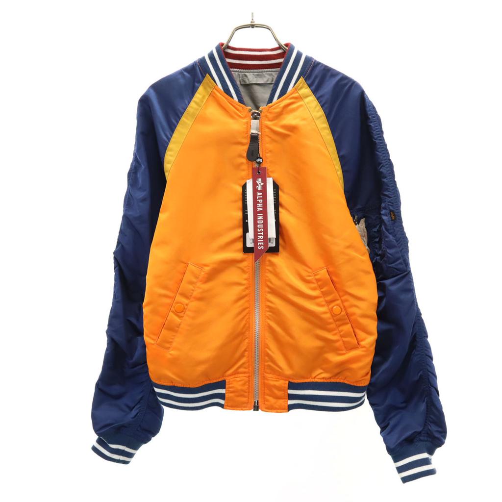 Unbenutzt ALPHA ANTI SOCIAL SOCIAL CLUB Kollaboration Rückenlogo L-2B Fliegerjacke Herren Gebraucht