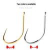 Huansheng Titanium Alloy Fish Hooks - Japanese Imported Black Pit God Hooks for Carp and Crucian Carp Fishing