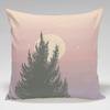 Night Sky Moon Print Bedroom Bedside Tatami Back Pillowcase Small Fresh Pillow Case Student Nap Pillow