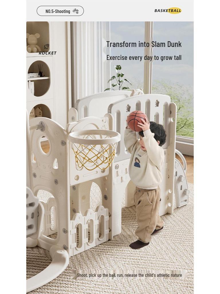 Indoor Baby Prodigy Slide: Multifunctional Toddler Amusement Toy