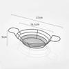 Creative Oval French Fries Basket Metal Basket Fried Chicken Basket Fast Food Baskets  Fast Food