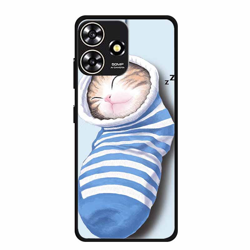 For ZTE Blade V50 Smart Cases Shockproof TPU Soft Silicone For ZTE Blade V50 Design 4G/ A73 4G / Axon 50 Lite Protective Casaes