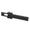 T Square Woodworking Ruler Aluminum Alloy Adjustable Slide Stop Scribing Marking Ruler Metric Inch