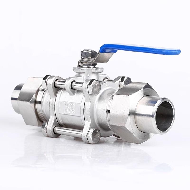 Sanling 304 Stainless Steel Three-Piece Ball Valve