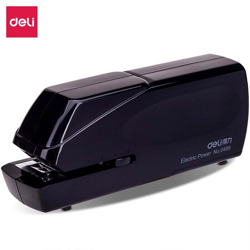 Deli 0489 Dual Power Electric Stapler чёрный