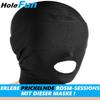 HoleFun Head Mask Bondage Fetish SM BDSM Sex Toy Mask Mouth Opening 1-Hole