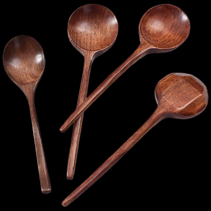 DRN Japanese Style Wooden Serving Ladle