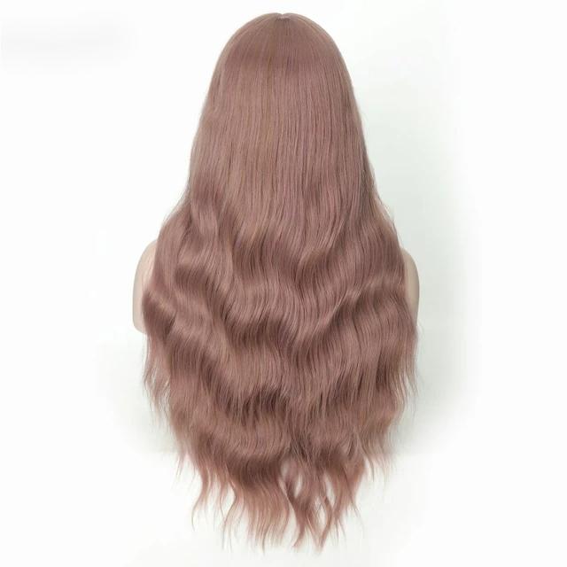 

Синтетический парик Rosa Star Длинный волнистый серый парик с челкой Дешевые натуральные женские высококачественные волосы из высокотемпературного волокна для ежедневного использования 28 28inches