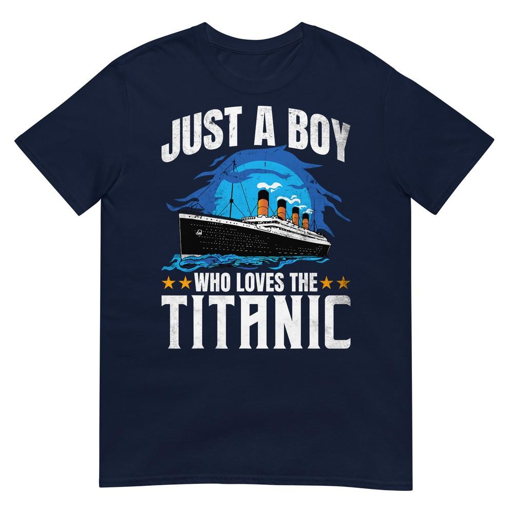 Boys Who Just Love The Rms Titanic Tshirt S