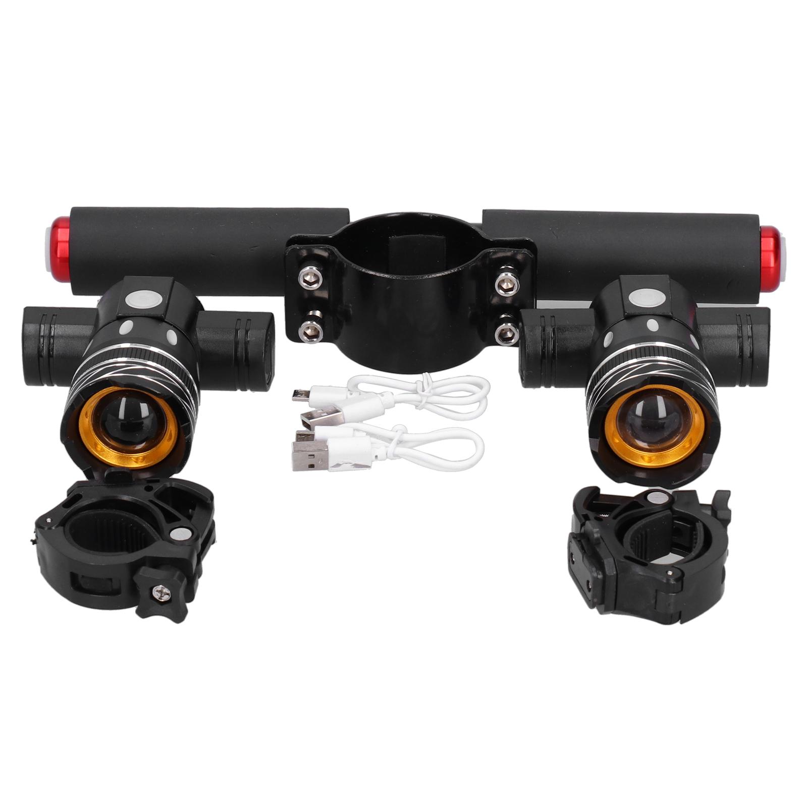 

T6 Spotlight LED Headlamp Electric Scooter Holder Front Light With Stand for ES2 ES4