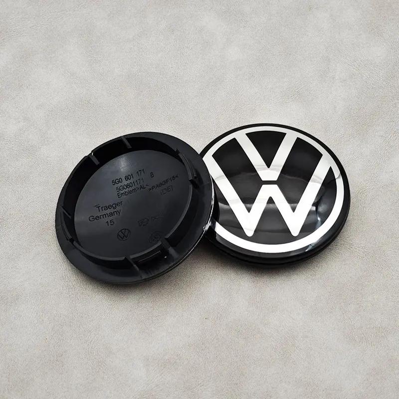 For VW Volkswagen Jetta MK5 Golf 20Pcs ABS 65mm Car Wheel Center Hub Caps Car Wheel Logo For Volkswagen VW Golf Passat Tiguan L EG1