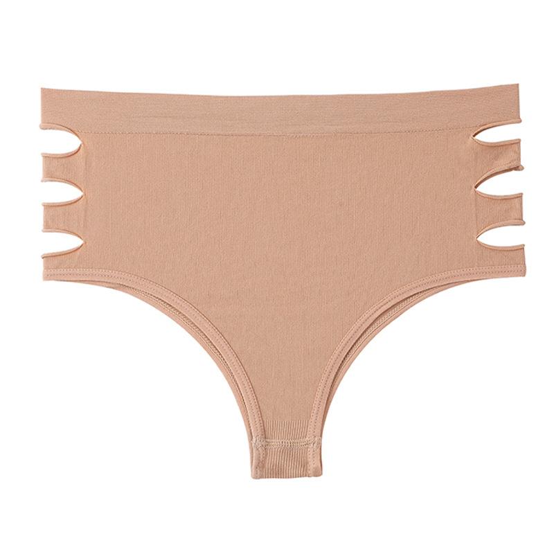 Women's High-waisted Triangle Briefs Tummy Control and Hip Lifting Women's Underwear Plus Size Yoga Panties