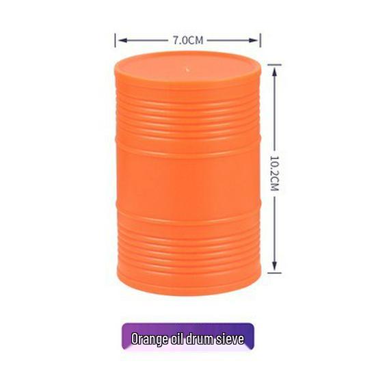 Personalized Logo Dice Cup Set: Solid Color Oil Drum Shaker with Sieve and Dice, Creative New Design.