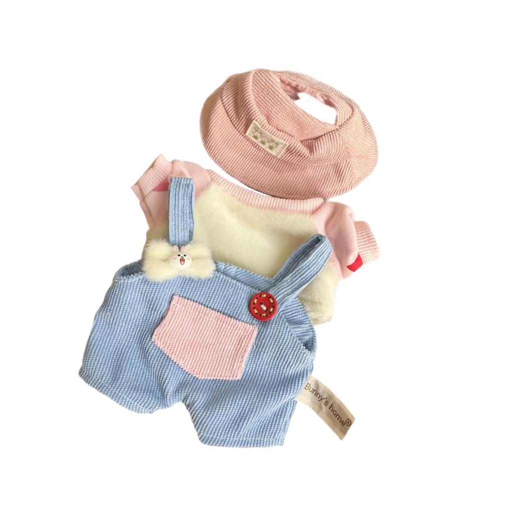 15cm Doll Clothes,Doll Pants Outifits Costumes,Girls Gift,Casual Wear Girl Doll Clothes,Cute Doll Clothes Suit for Doll Kids