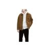 Windproof Fleece Shirt Jacket Men Jackets Camel 452830-34